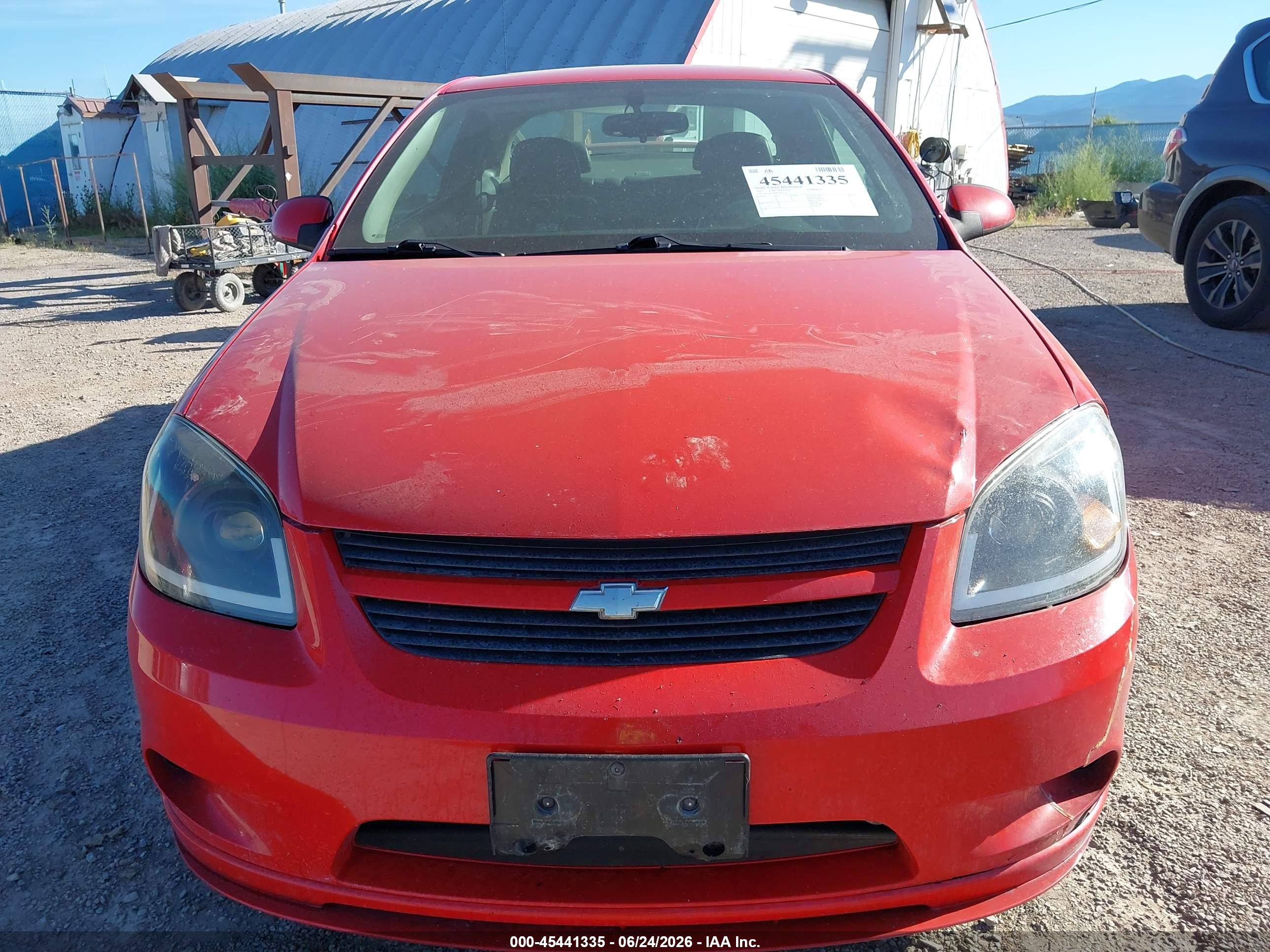 2007 Chevrolet Cobalt Ss Supercharged Red vin: 1G1AP18P877395532