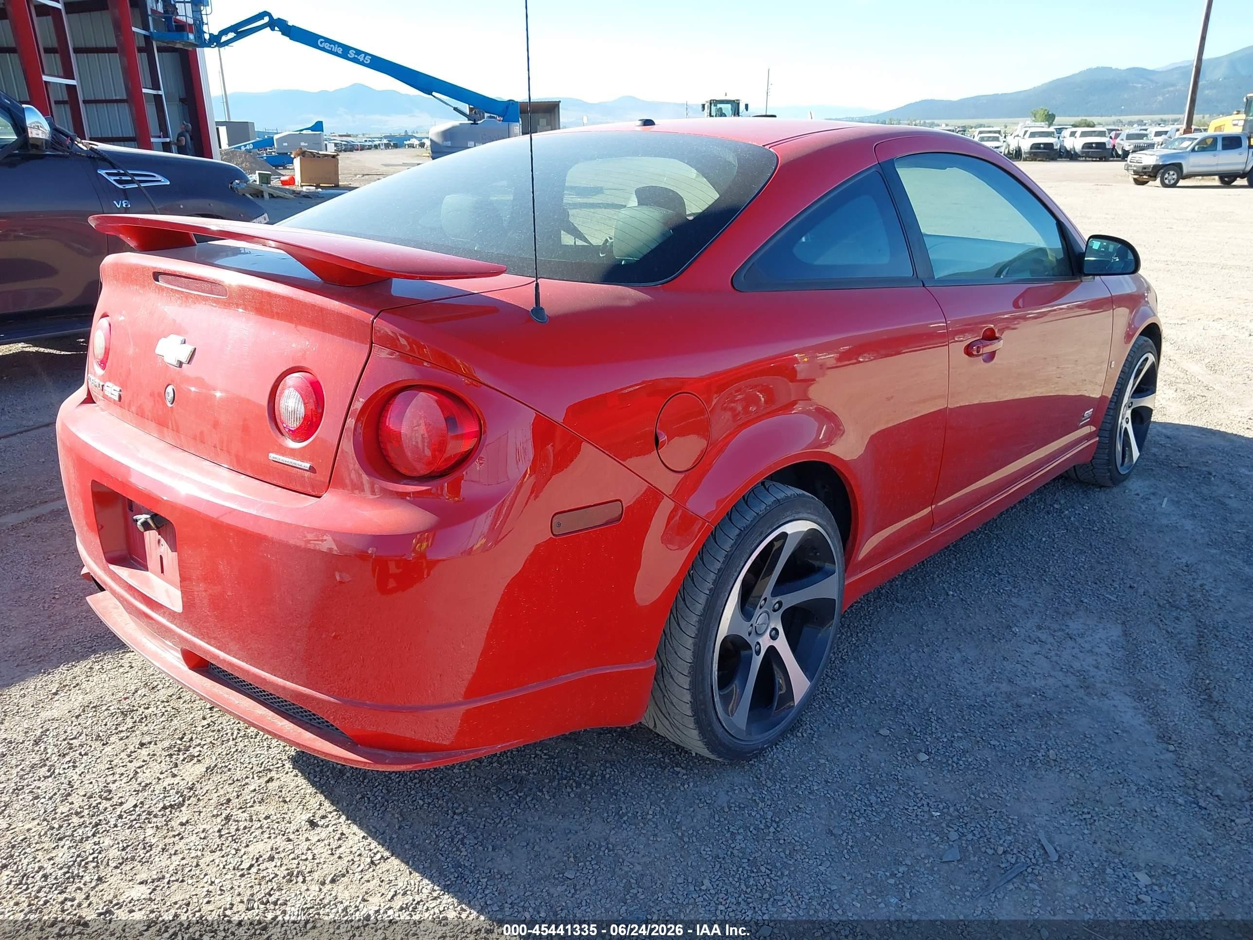 2007 Chevrolet Cobalt Ss Supercharged Red vin: 1G1AP18P877395532
