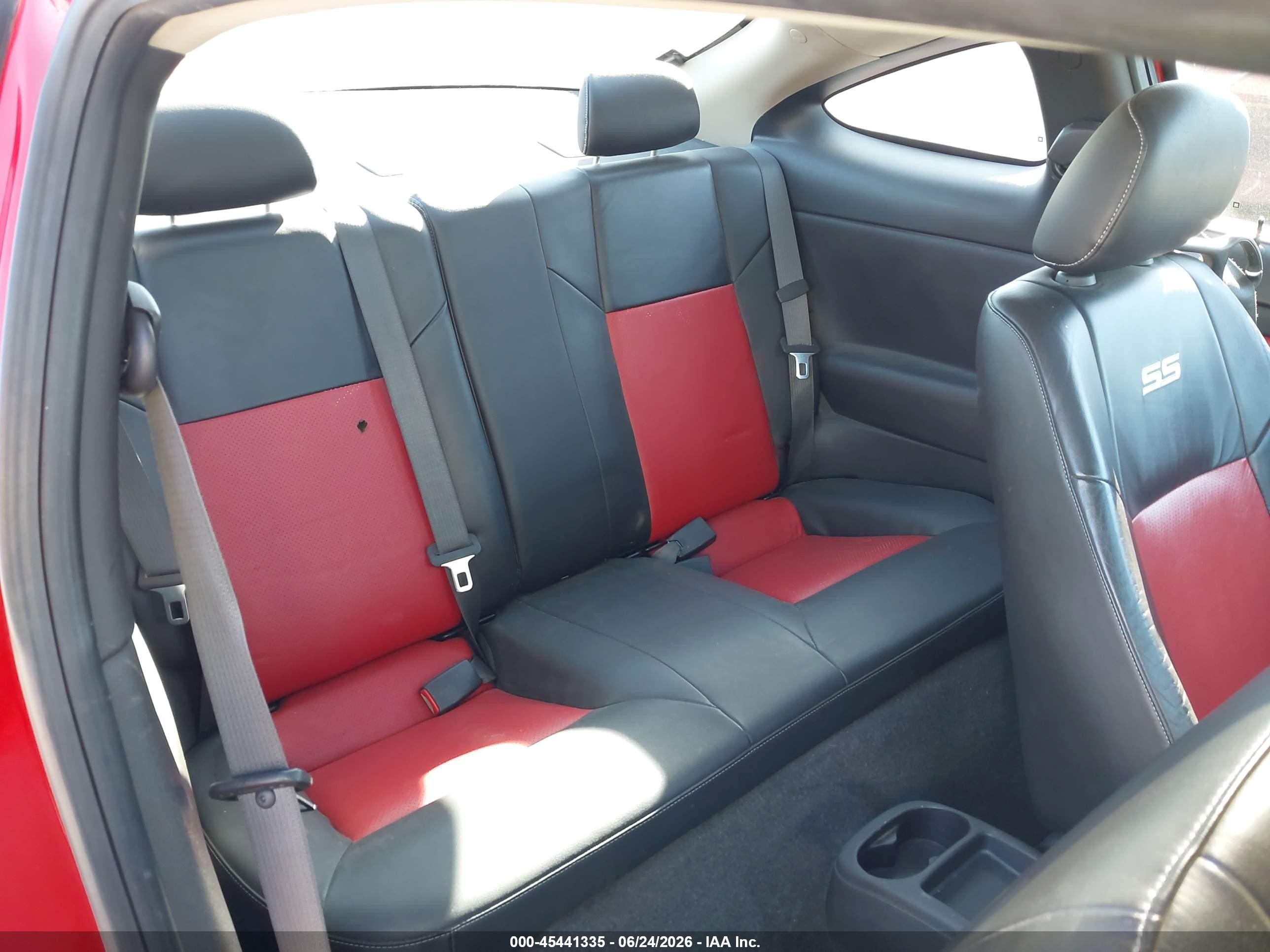 2007 Chevrolet Cobalt Ss Supercharged Red vin: 1G1AP18P877395532