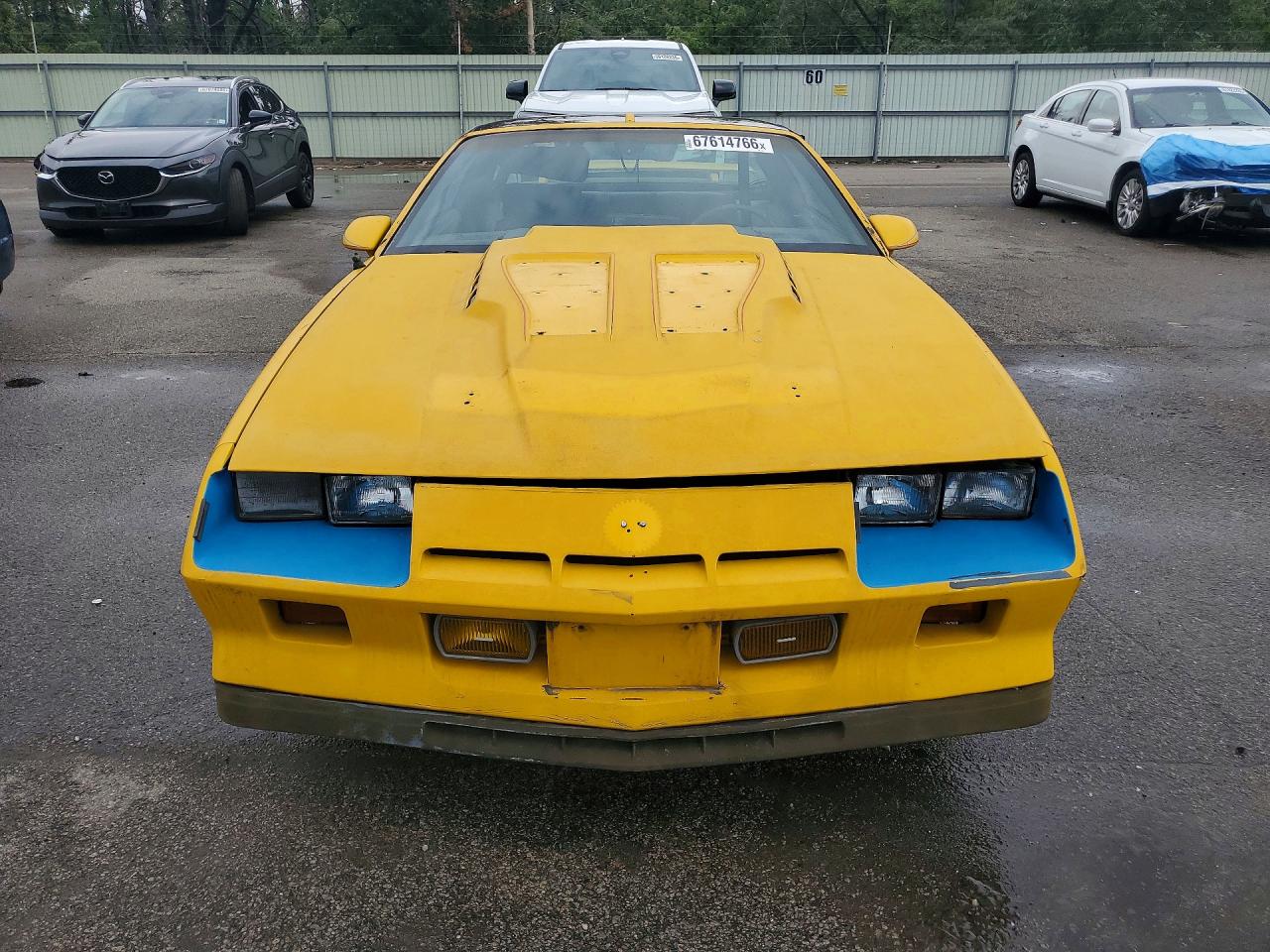 1984 Chevrolet Camaro Желтый vin: 1G1AP87H2EN119441
