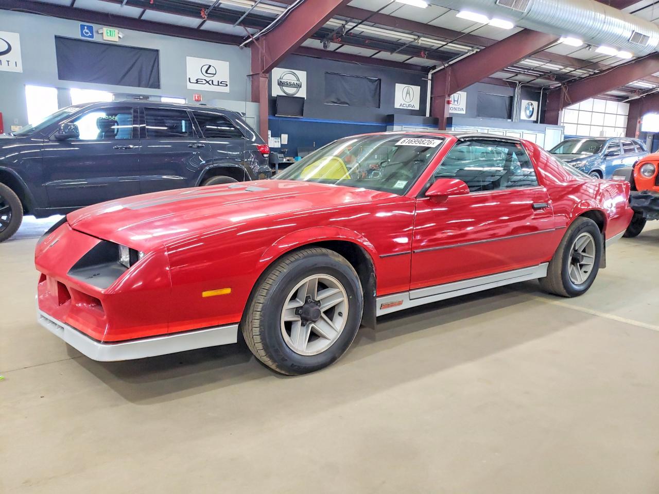 1984 Chevrolet Camaro Z28 Красный vin: 1G1AP87H7EL211186