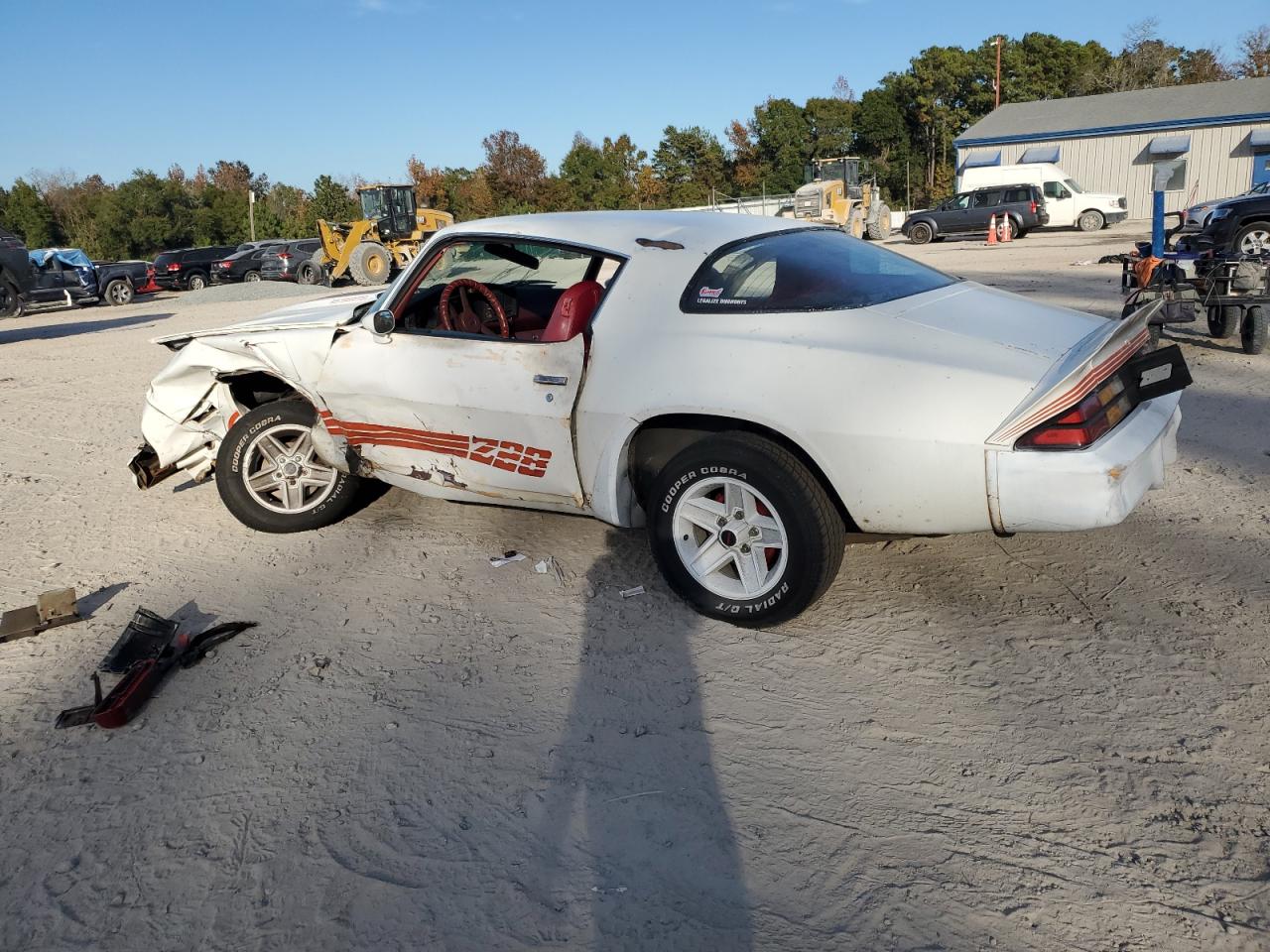 1981 Chevrolet Camaro White vin: 1G1AP87H8BL120939