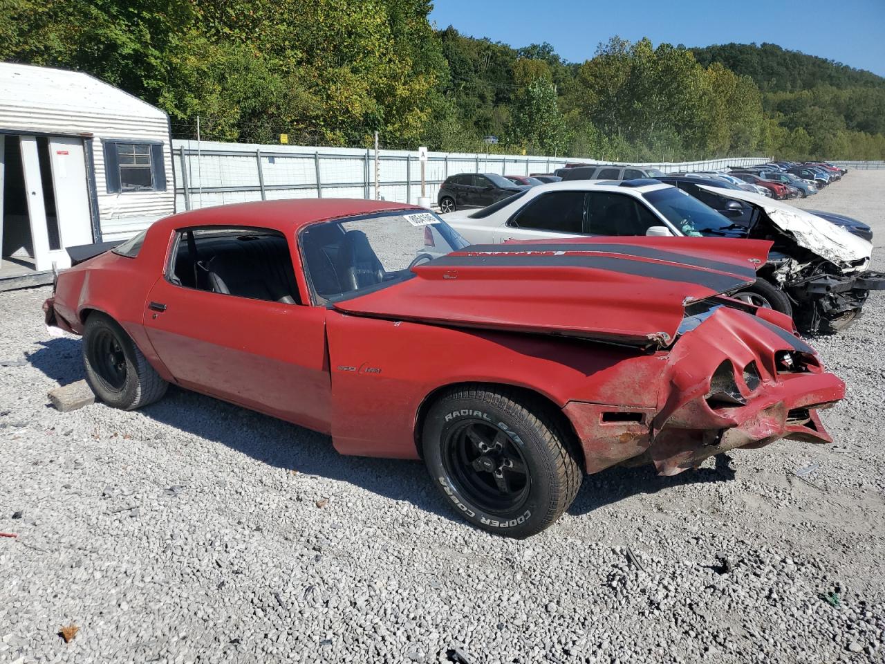 1981 Chevrolet Camaro Red vin: 1G1AP87HXBL169074