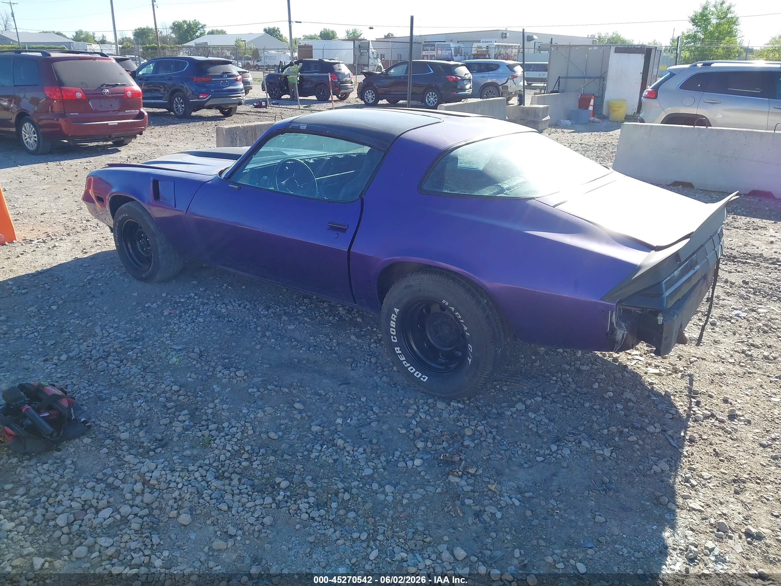 1981 Chevrolet Camaro   Purple vin: 1G1AP87J4BL181451