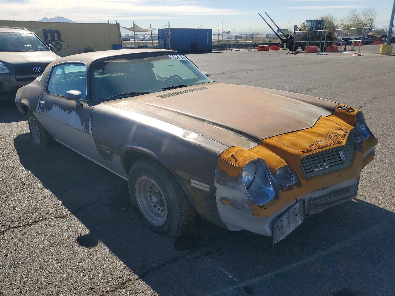 1981 Chevrolet Camaro Silver vin: 1G1AP87K2BL139983