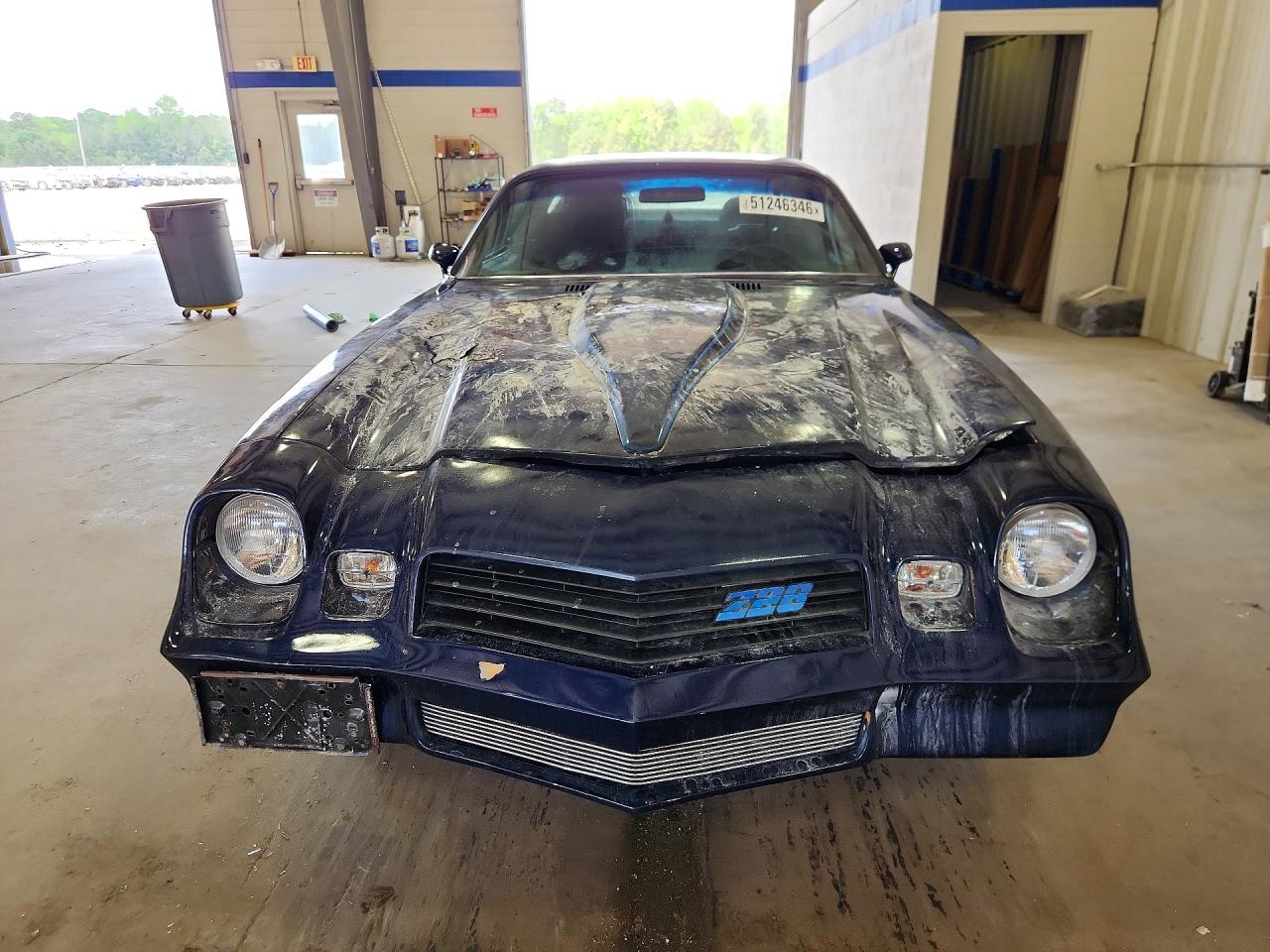 1981 Chevrolet Camaro Синий vin: 1G1AP87L2BN129242