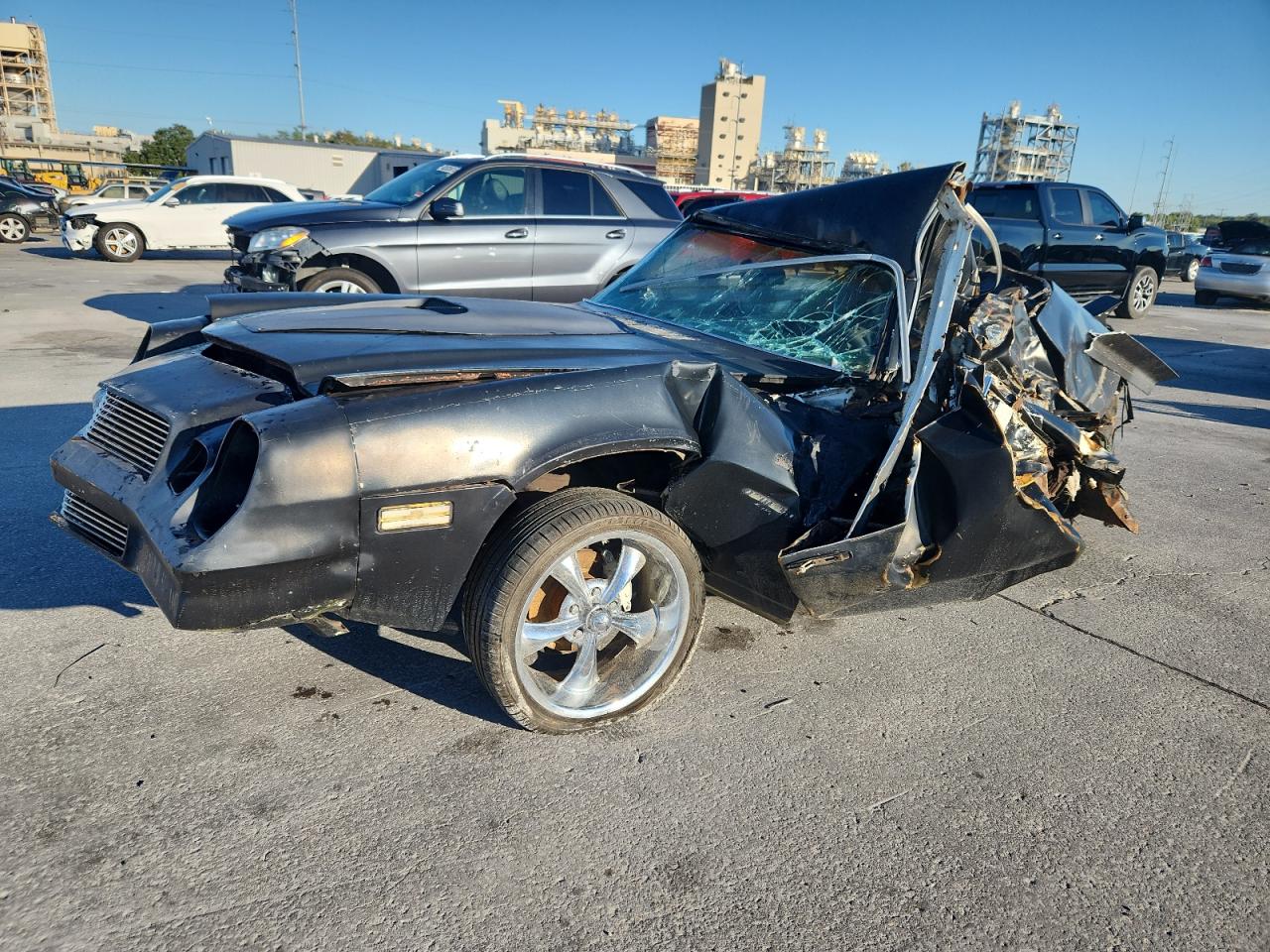 1981 Chevrolet Camaro Black vin: 1G1AP87L7BL123643