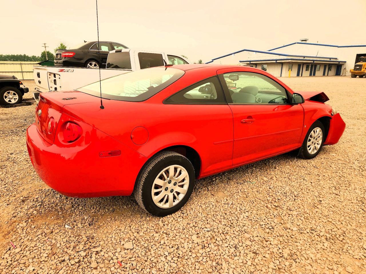 2009 Chevrolet Cobalt Ls Red vin: 1G1AS18H497138362