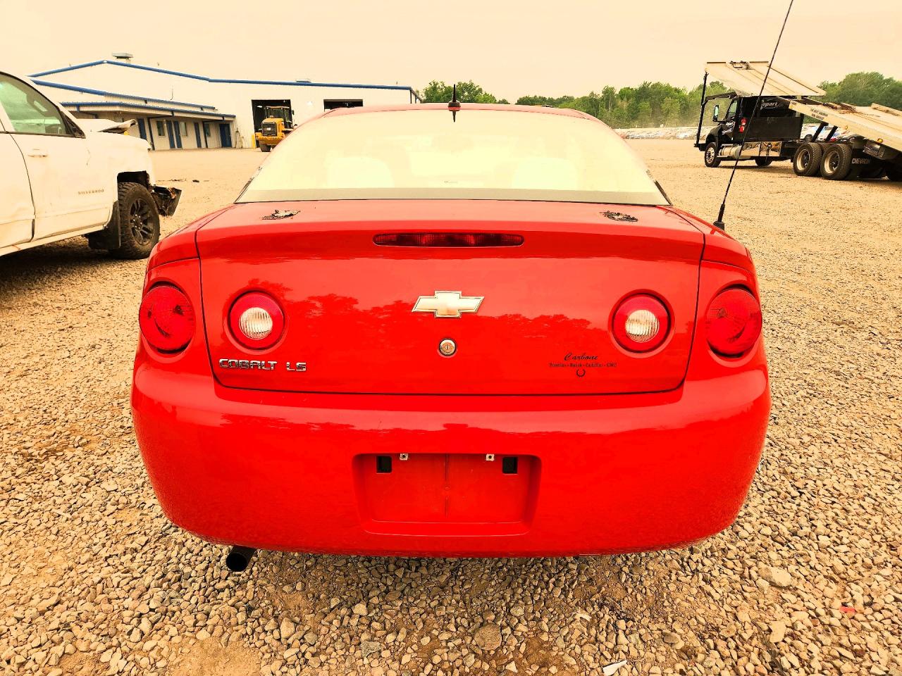 2009 Chevrolet Cobalt Ls Red vin: 1G1AS18H497138362