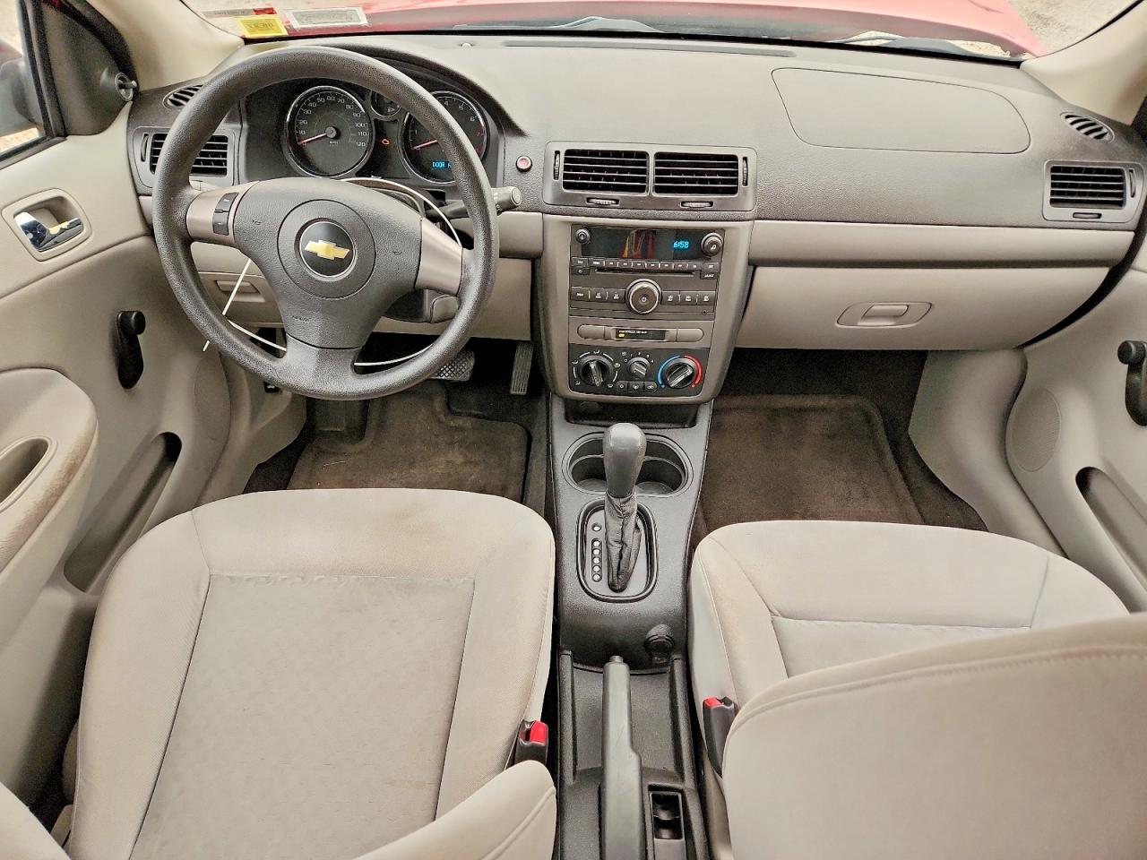 2009 Chevrolet Cobalt Ls Red vin: 1G1AS18H497138362