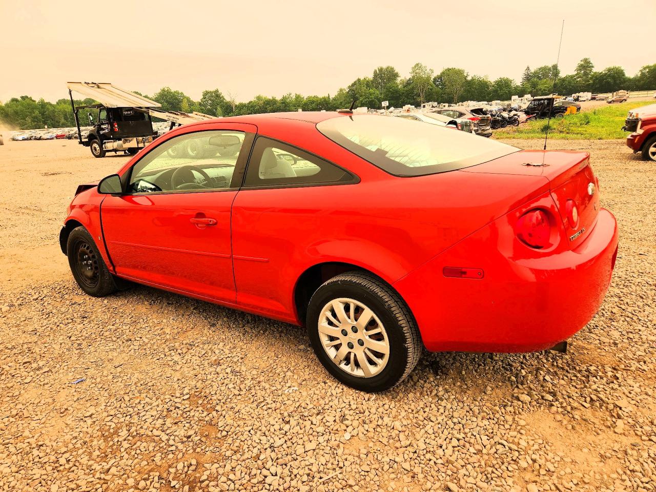 2009 Chevrolet Cobalt Ls Red vin: 1G1AS18H497138362