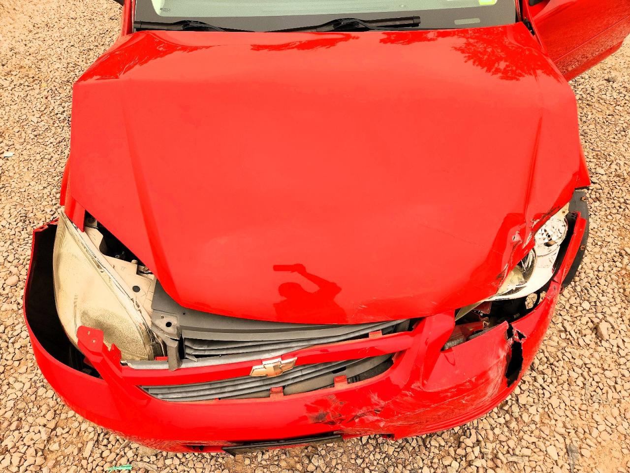 2009 Chevrolet Cobalt Ls Red vin: 1G1AS18H497138362