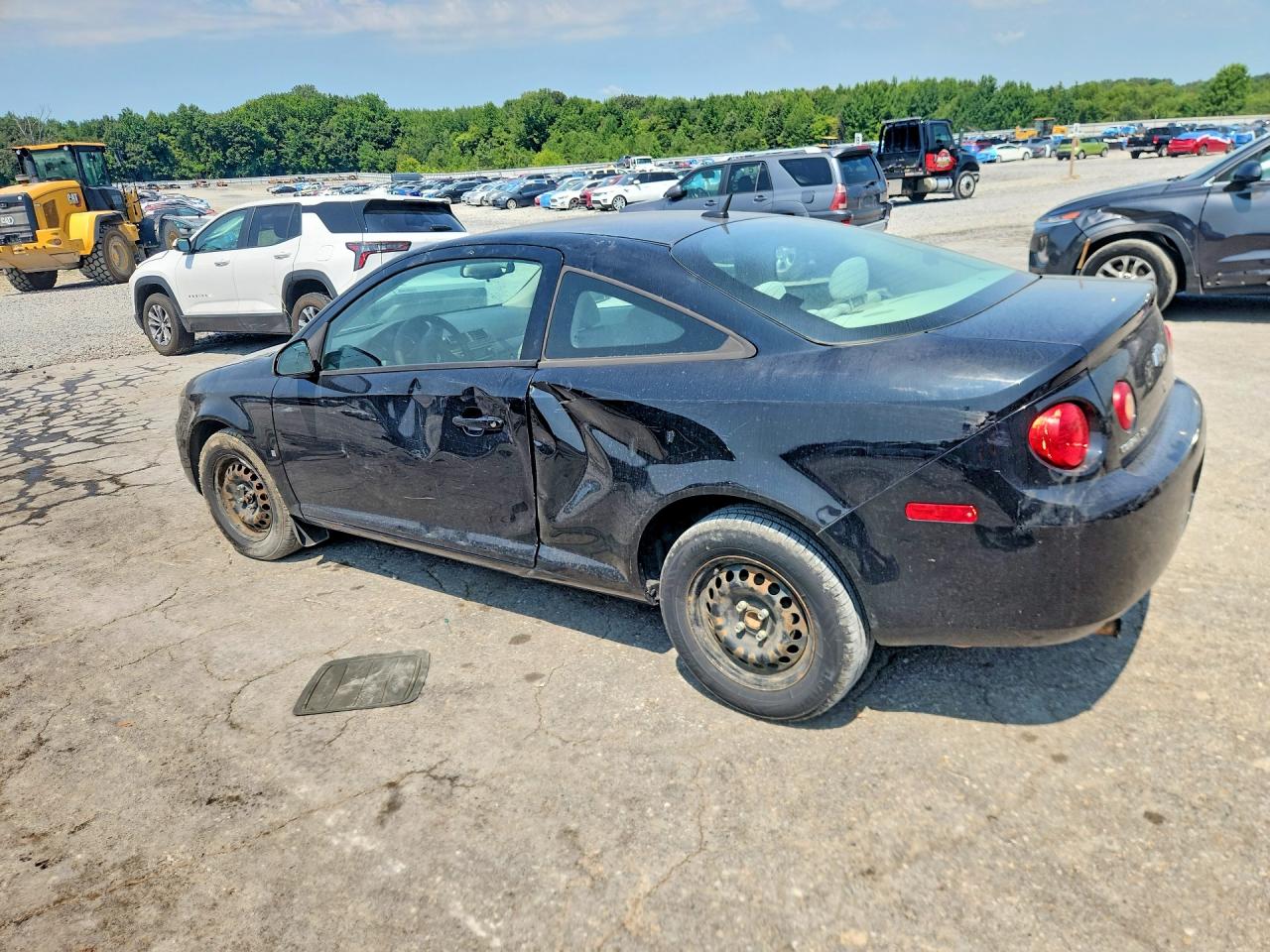 2009 Chevrolet Cobalt Ls Black vin: 1G1AS18H497223959