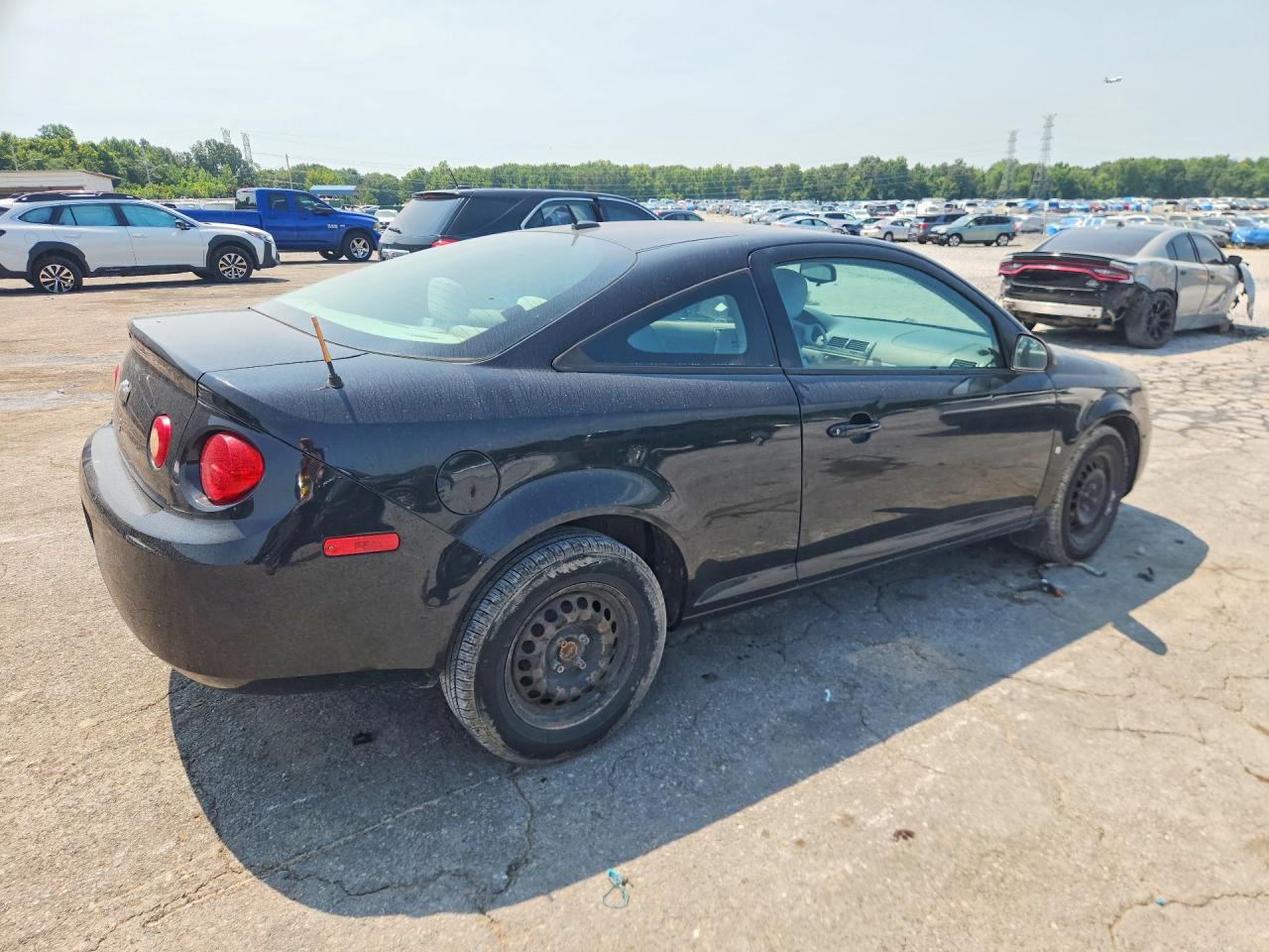 2009 Chevrolet Cobalt Ls Black vin: 1G1AS18H497223959