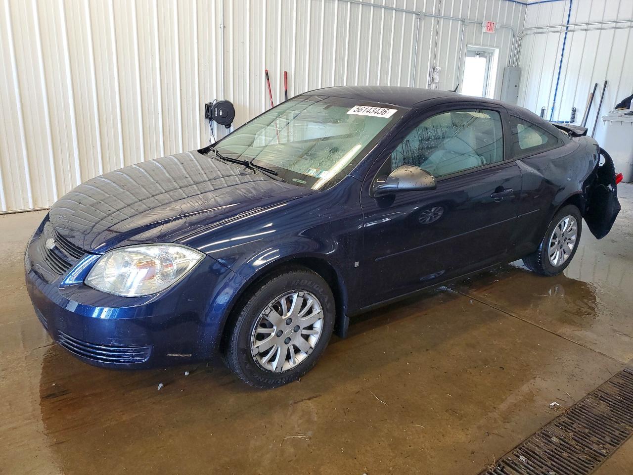 2009 Chevrolet Cobalt Ls Blue vin: 1G1AS18H597211268