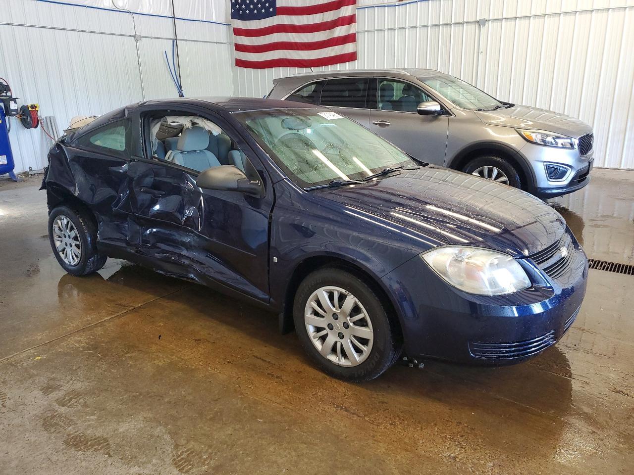 2009 Chevrolet Cobalt Ls Blue vin: 1G1AS18H597211268