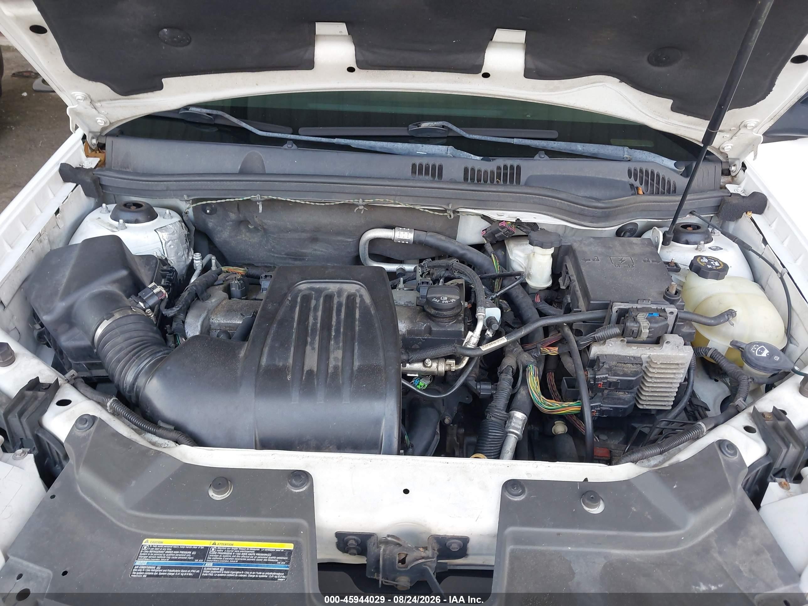 2009 Chevrolet Cobalt Ls White vin: 1G1AS55H397282674