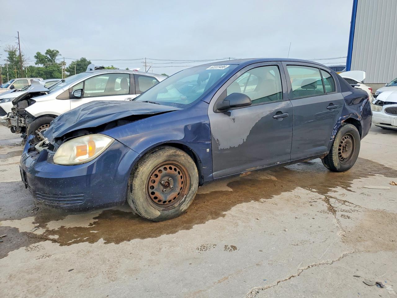 2009 Chevrolet Cobalt Ls Blue vin: 1G1AS58H097170684