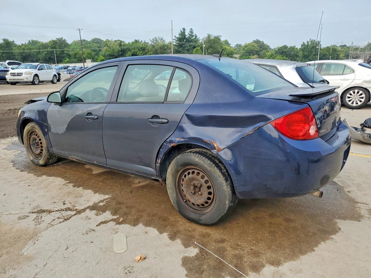 2009 Chevrolet Cobalt Ls Blue vin: 1G1AS58H097170684