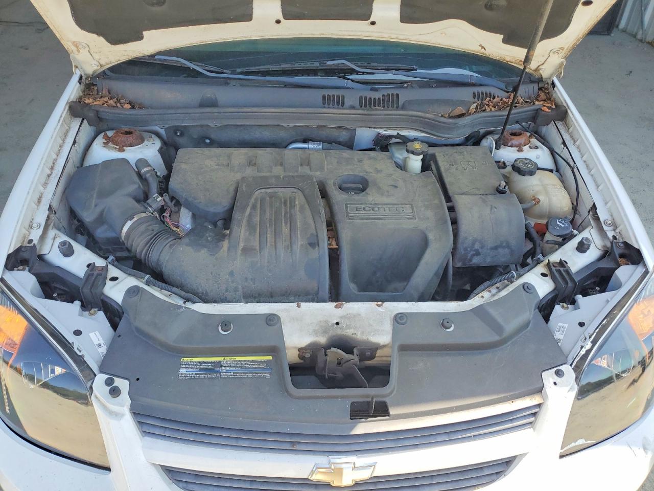 2009 Chevrolet Cobalt Ls White vin: 1G1AS58H097190546