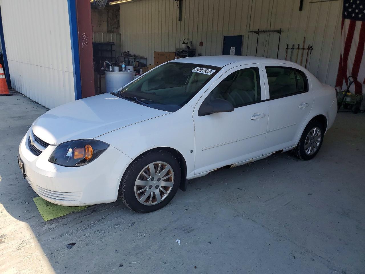 2009 Chevrolet Cobalt Ls White vin: 1G1AS58H097190546