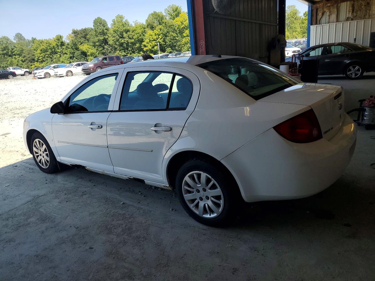2009 Chevrolet Cobalt Ls White vin: 1G1AS58H097190546