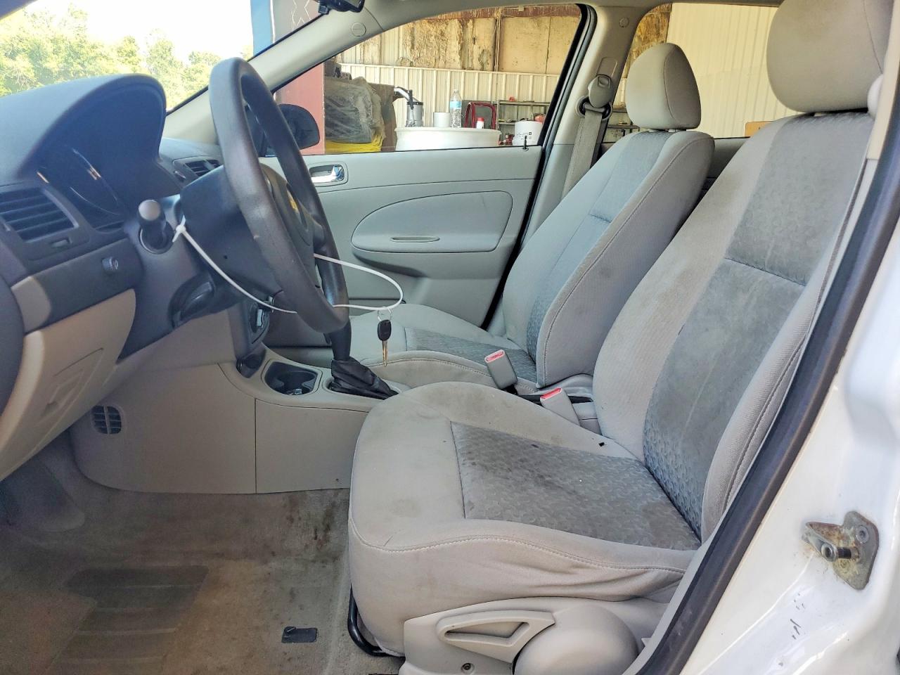 2009 Chevrolet Cobalt Ls White vin: 1G1AS58H097190546