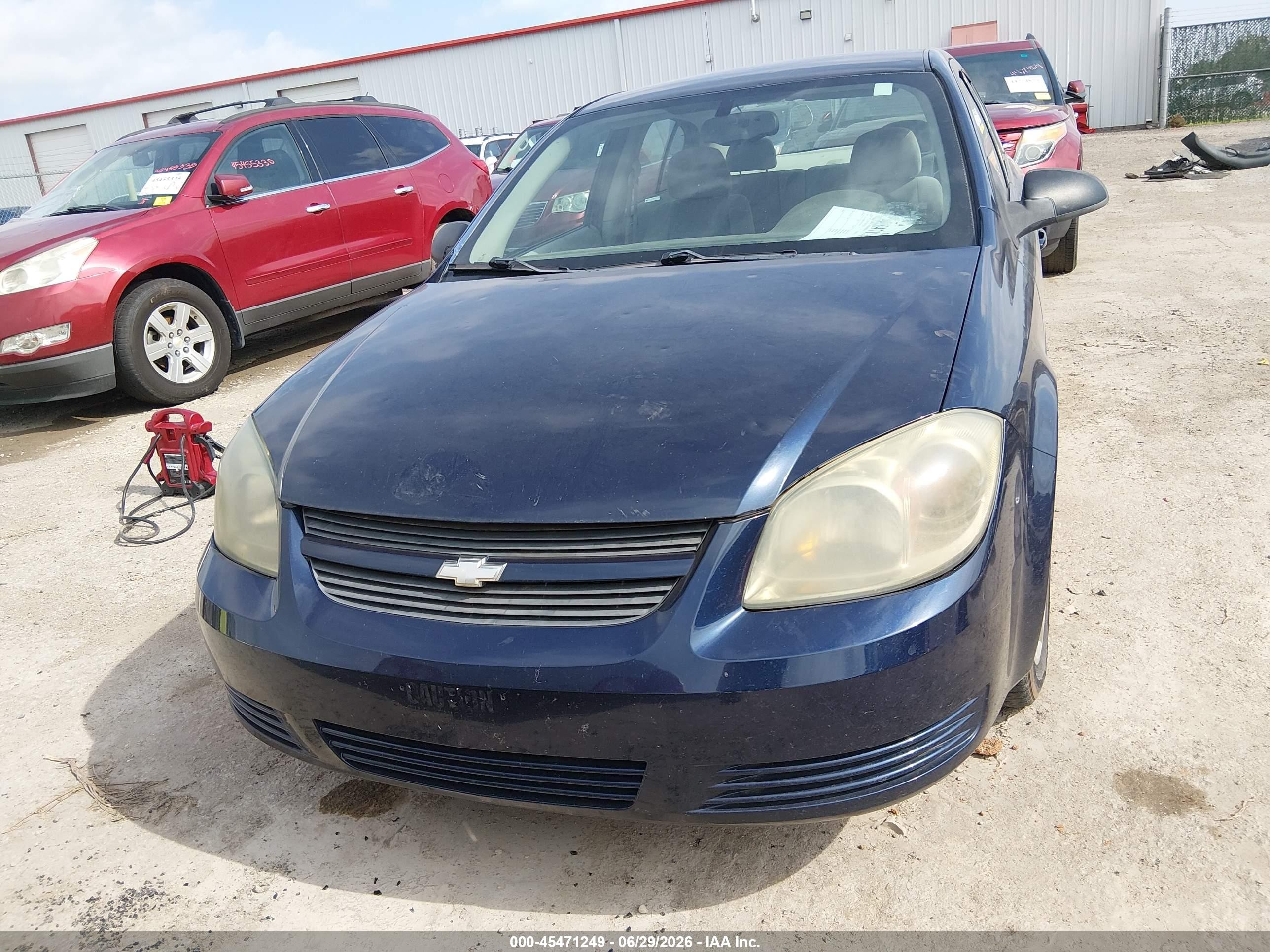 2009 Chevrolet Cobalt Ls Blue vin: 1G1AS58H197143140