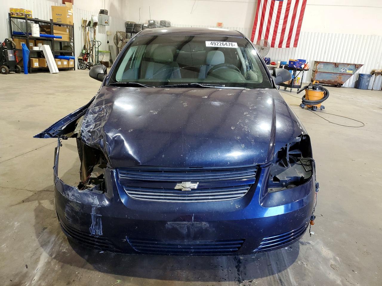 2009 Chevrolet Cobalt Ls Blue vin: 1G1AS58H197147723