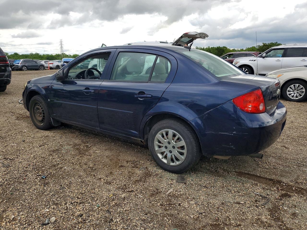 2009 Chevrolet Cobalt Ls Blue vin: 1G1AS58H197273029