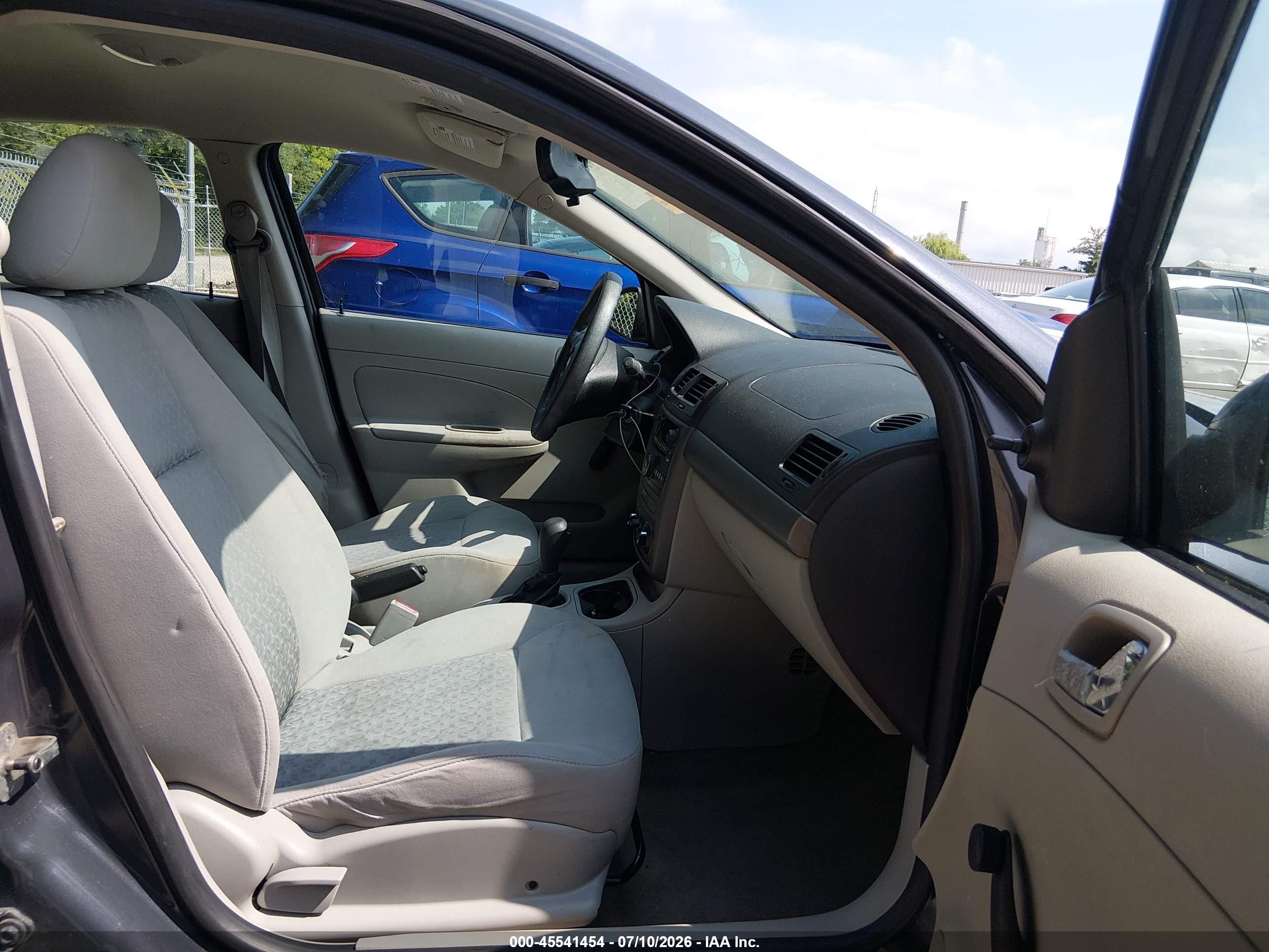 2009 Chevrolet Cobalt Ls Blue vin: 1G1AS58H297130638