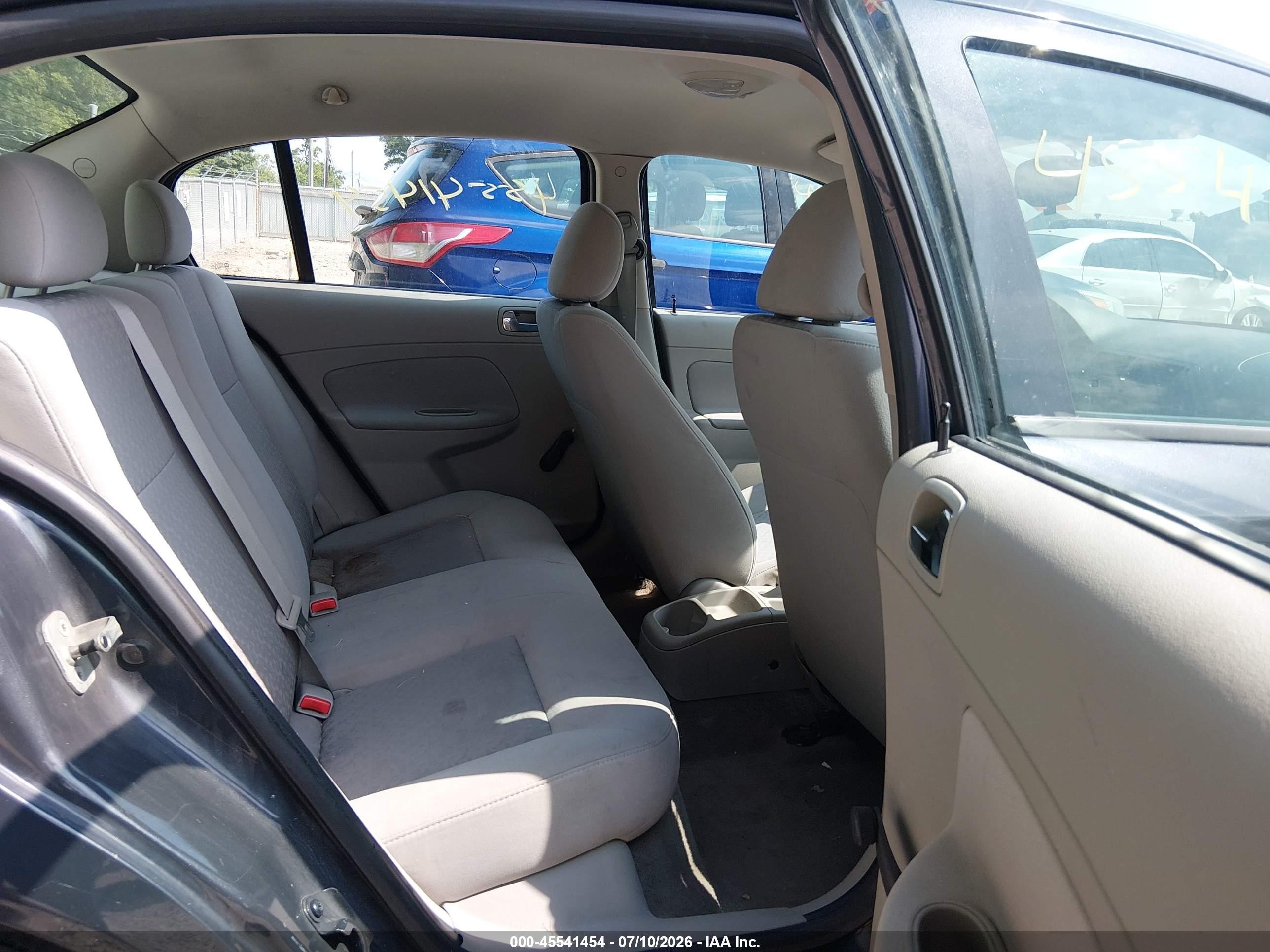 2009 Chevrolet Cobalt Ls Blue vin: 1G1AS58H297130638