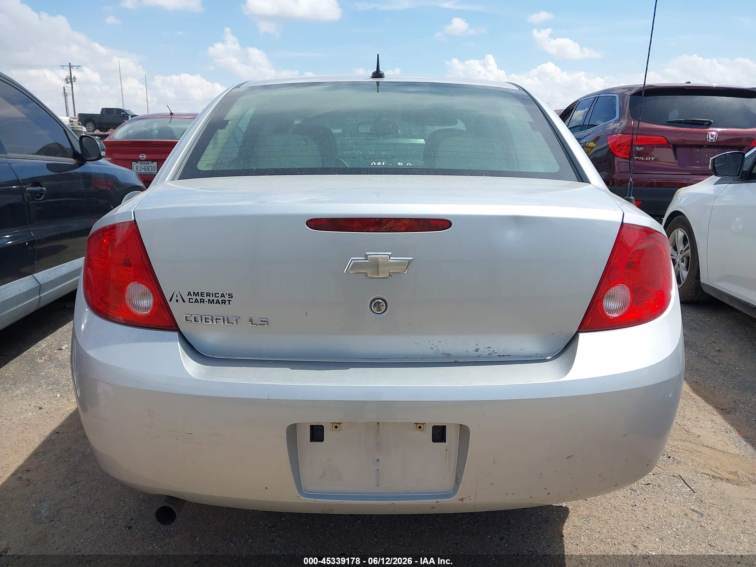 2009 Chevrolet Cobalt Ls Silver vin: 1G1AS58H297172887