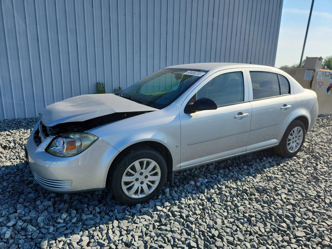 2009 Chevrolet Cobalt Ls Silver vin: 1G1AS58H397118384