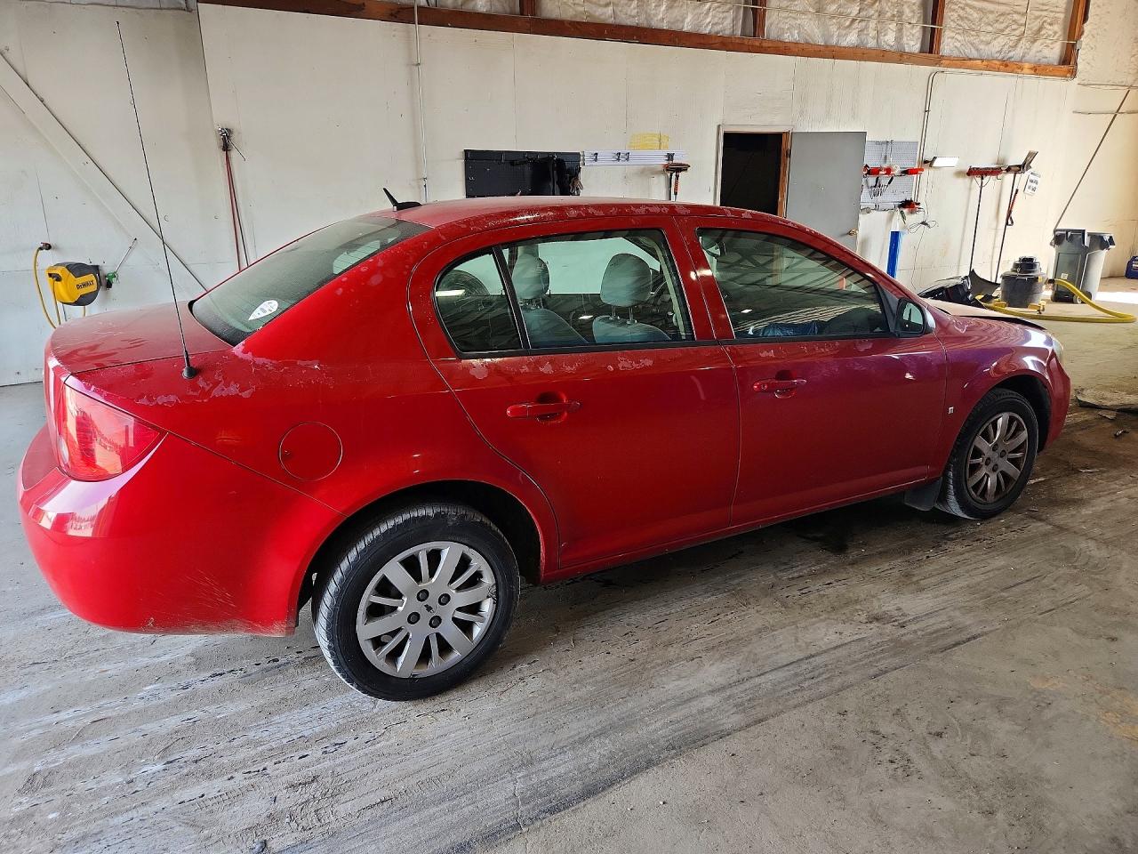 2009 Chevrolet Cobalt Ls Red vin: 1G1AS58H397196910