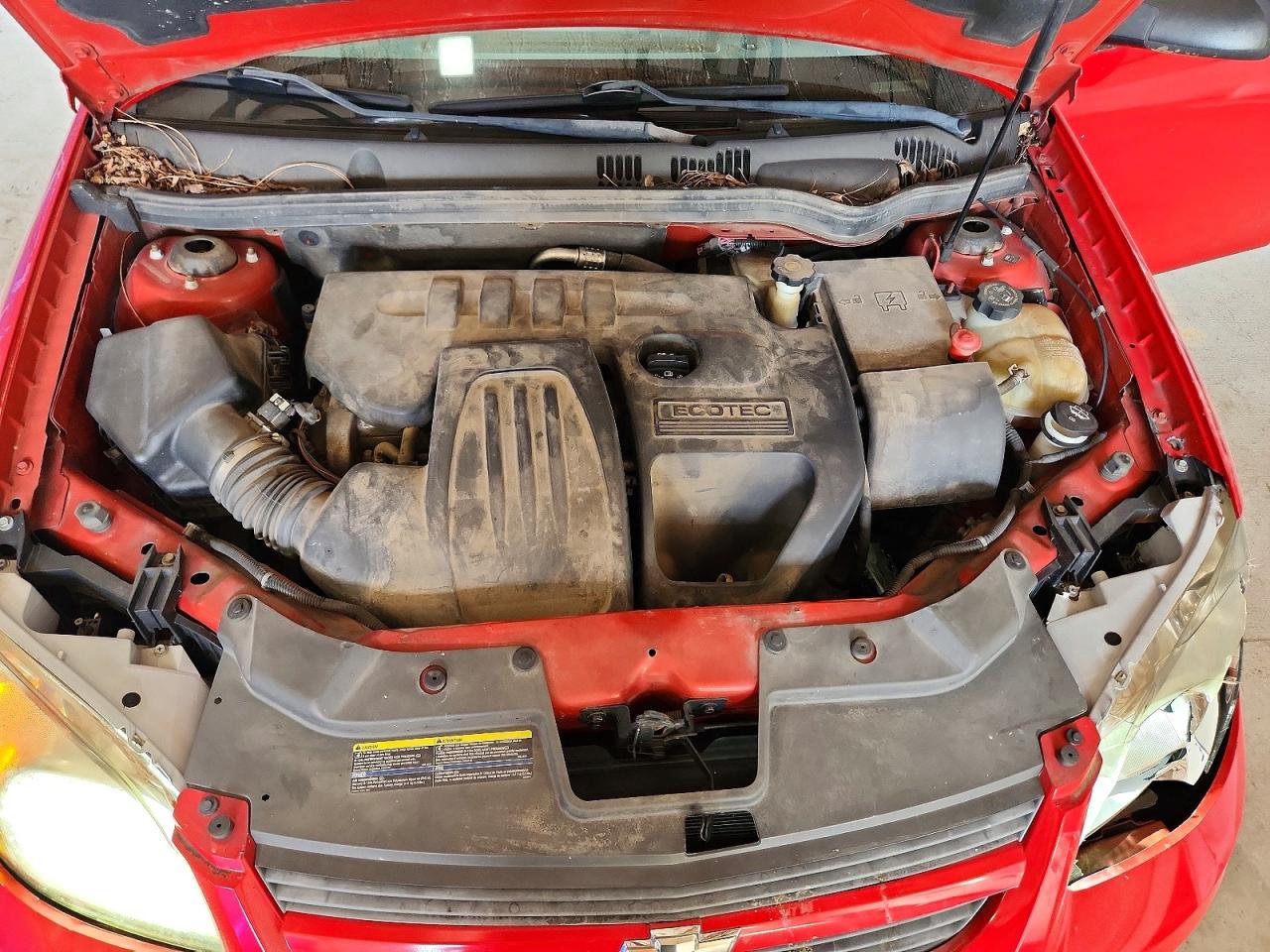 2009 Chevrolet Cobalt Ls Red vin: 1G1AS58H397196910