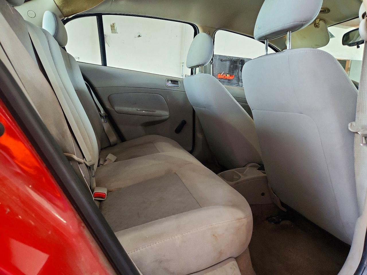 2009 Chevrolet Cobalt Ls Red vin: 1G1AS58H397196910