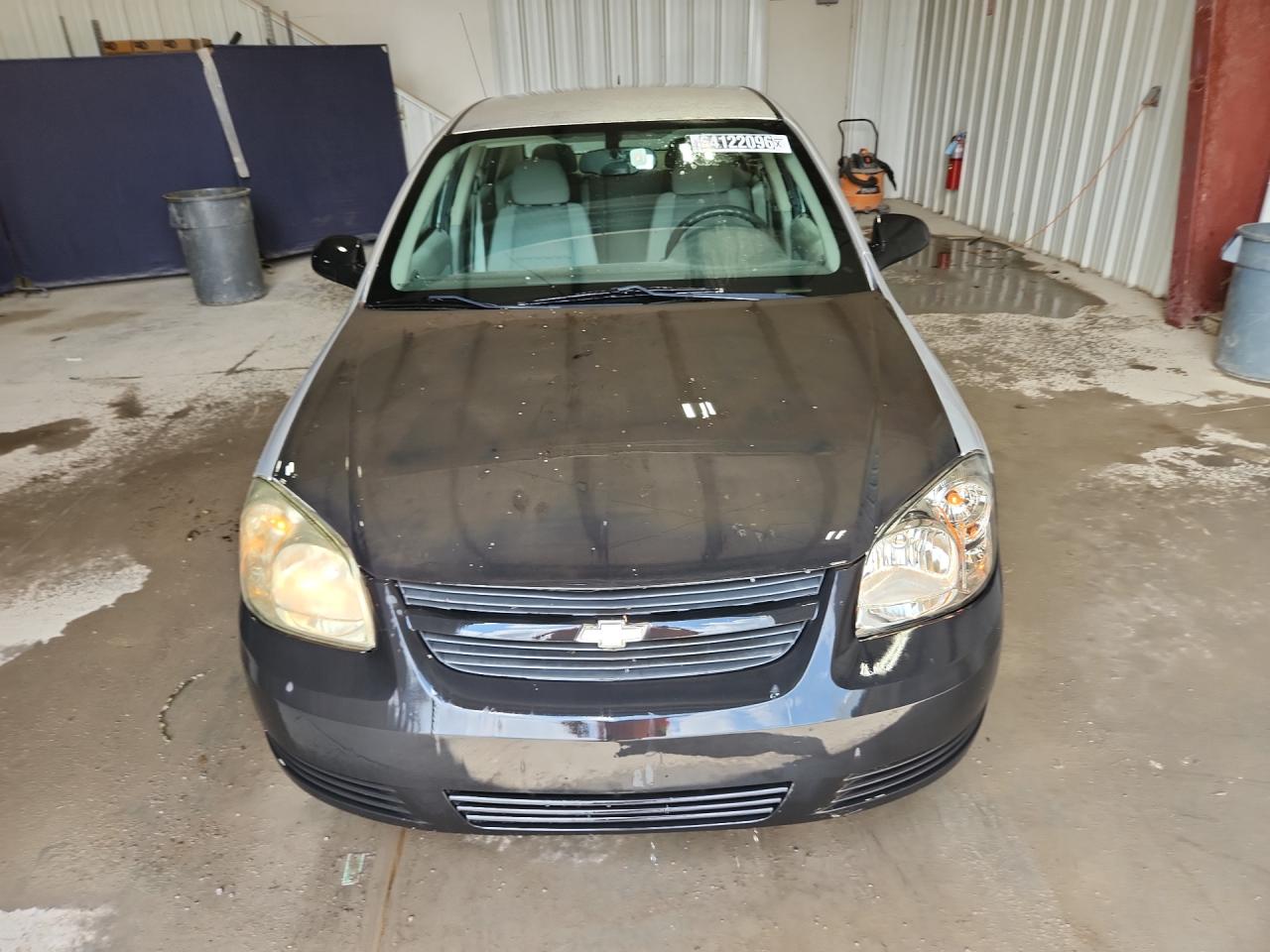 2009 Chevrolet Cobalt Ls Silver vin: 1G1AS58H397207694 Damage: Front Bumper/Cover, Replaced, Substandard Repair