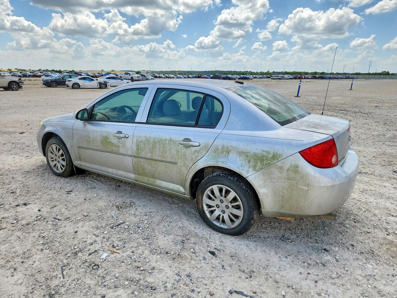 2009 Chevrolet Cobalt Ls Silver vin: 1G1AS58H397222180