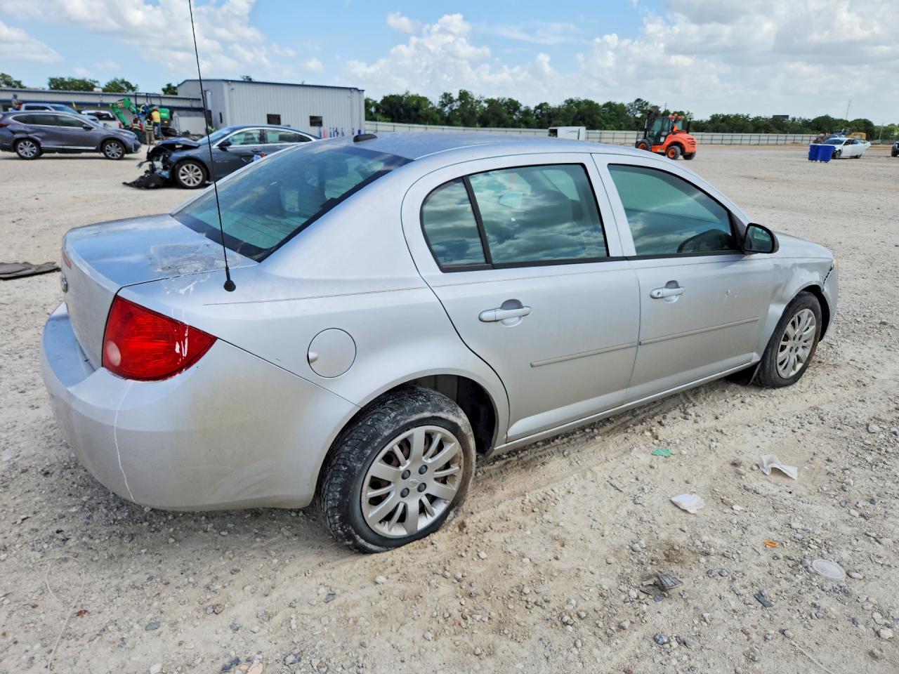 2009 Chevrolet Cobalt Ls Silver vin: 1G1AS58H397222180
