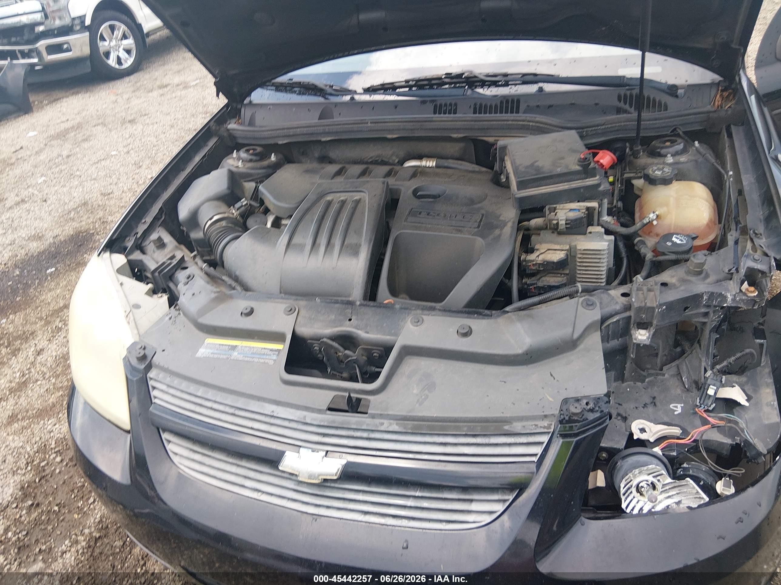 2009 Chevrolet Cobalt Ls Черный vin: 1G1AS58H397276109