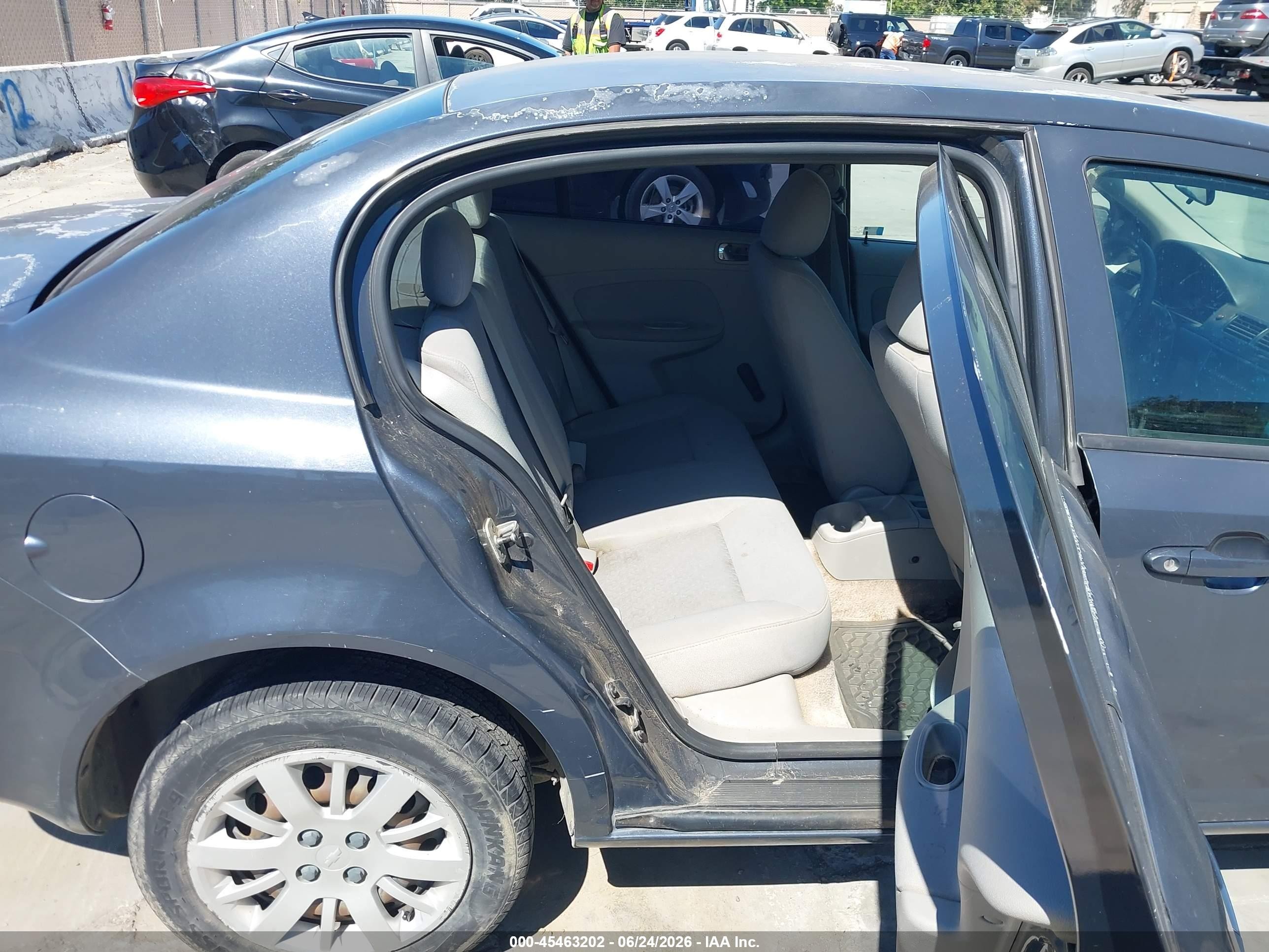 2009 Chevrolet Cobalt Ls Blue vin: 1G1AS58H497158957