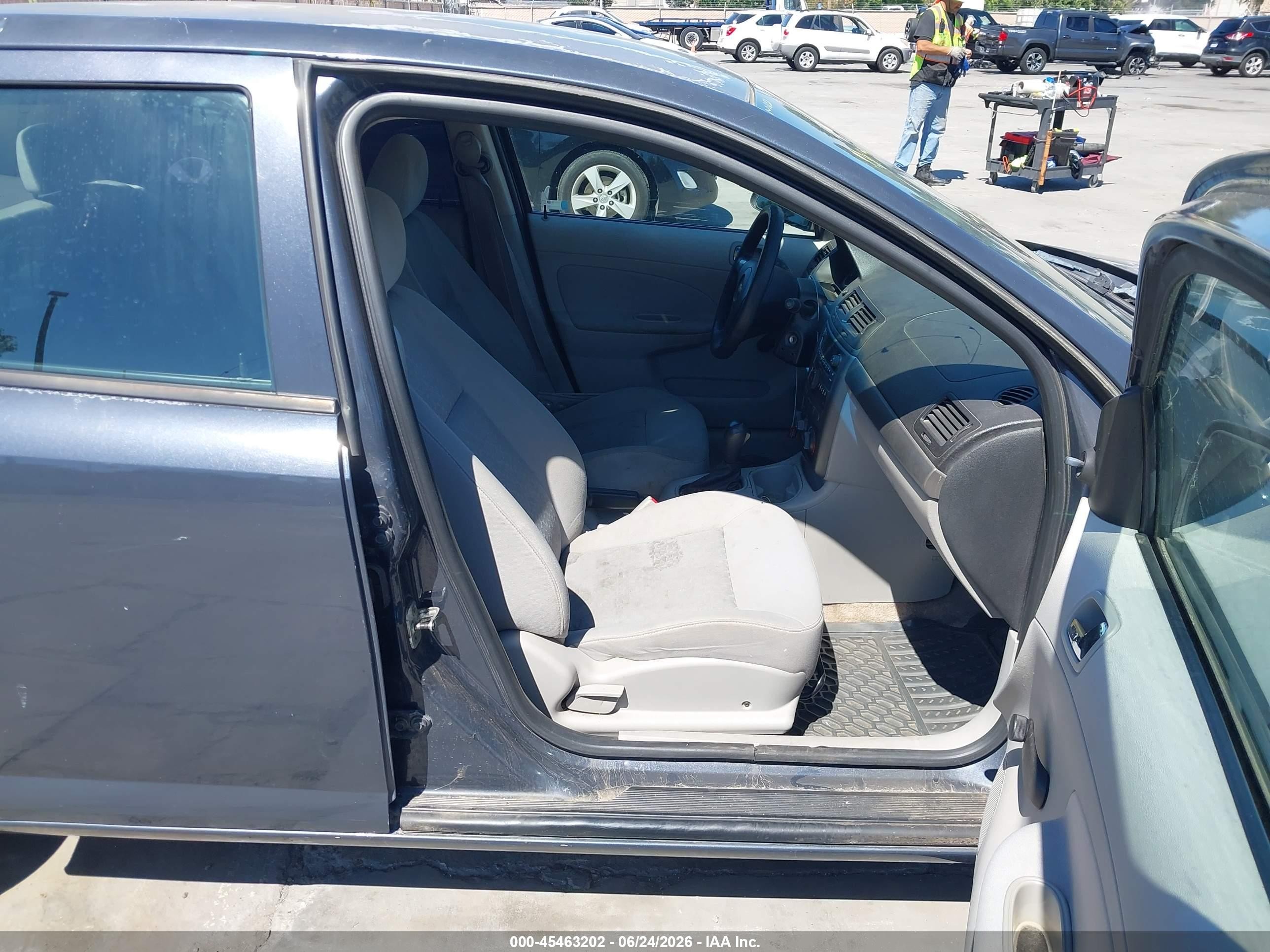 2009 Chevrolet Cobalt Ls Blue vin: 1G1AS58H497158957