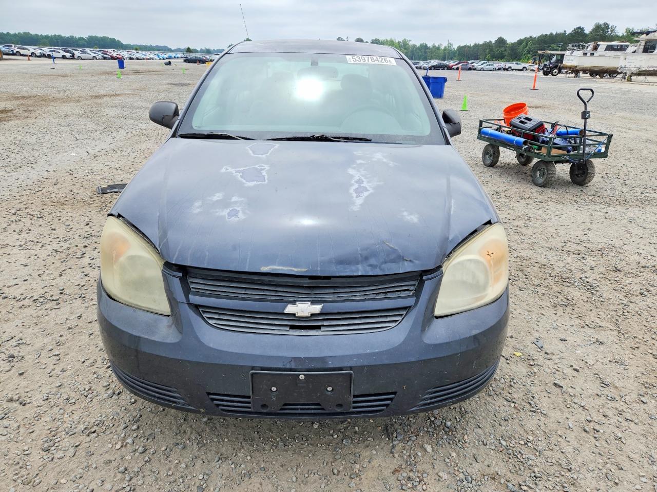 2009 Chevrolet Cobalt Ls Gray vin: 1G1AS58H497227646