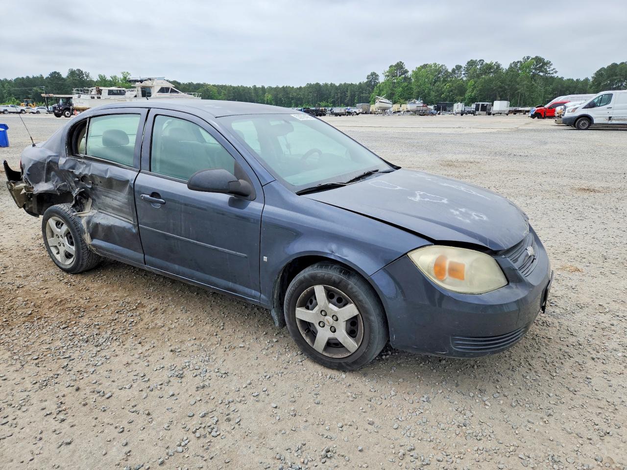 2009 Chevrolet Cobalt Ls Gray vin: 1G1AS58H497227646