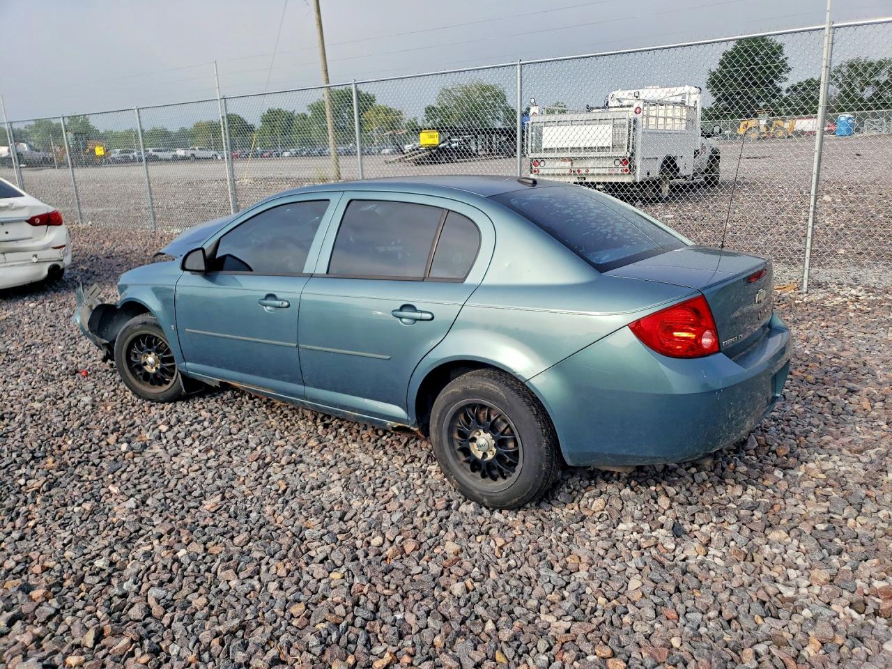 2009 Chevrolet Cobalt Ls Green vin: 1G1AS58H497232359