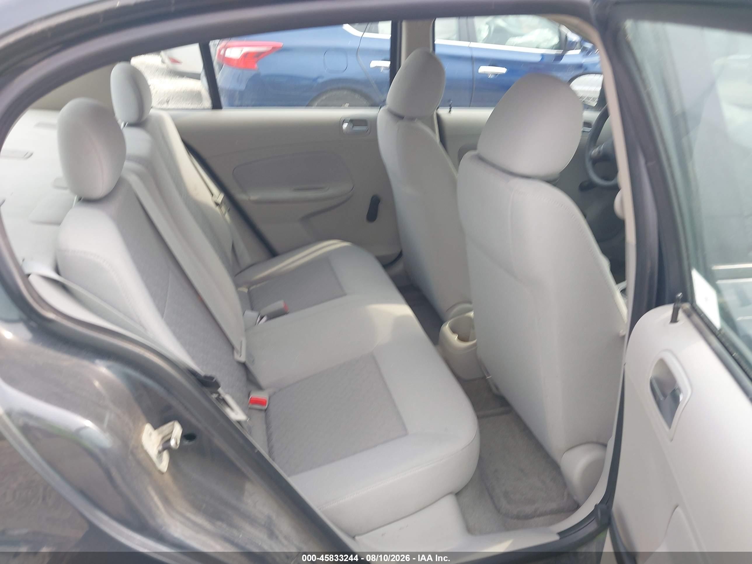 2009 Chevrolet Cobalt Ls Серый vin: 1G1AS58H597229101