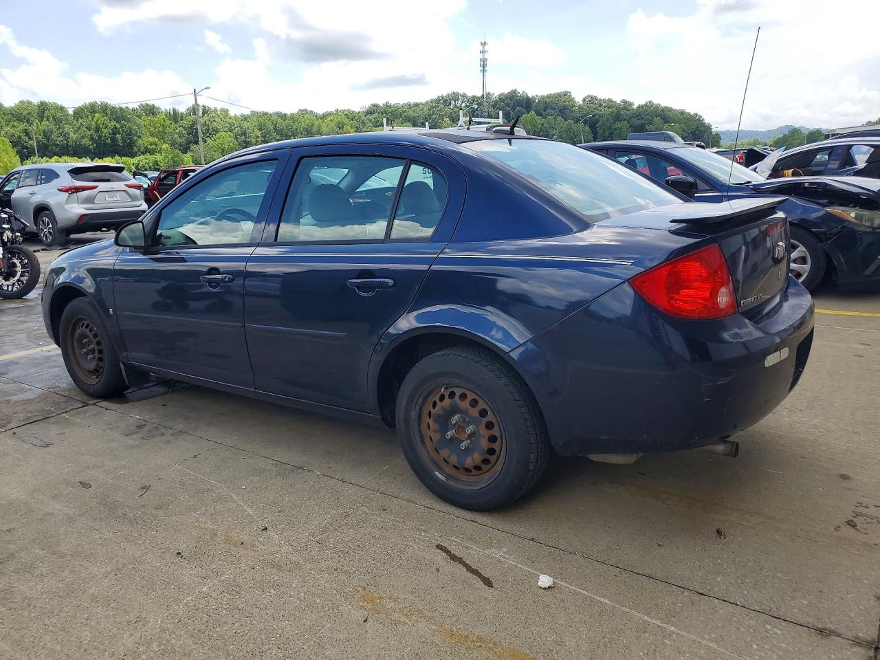 2009 Chevrolet Cobalt Ls Blue vin: 1G1AS58H697124583