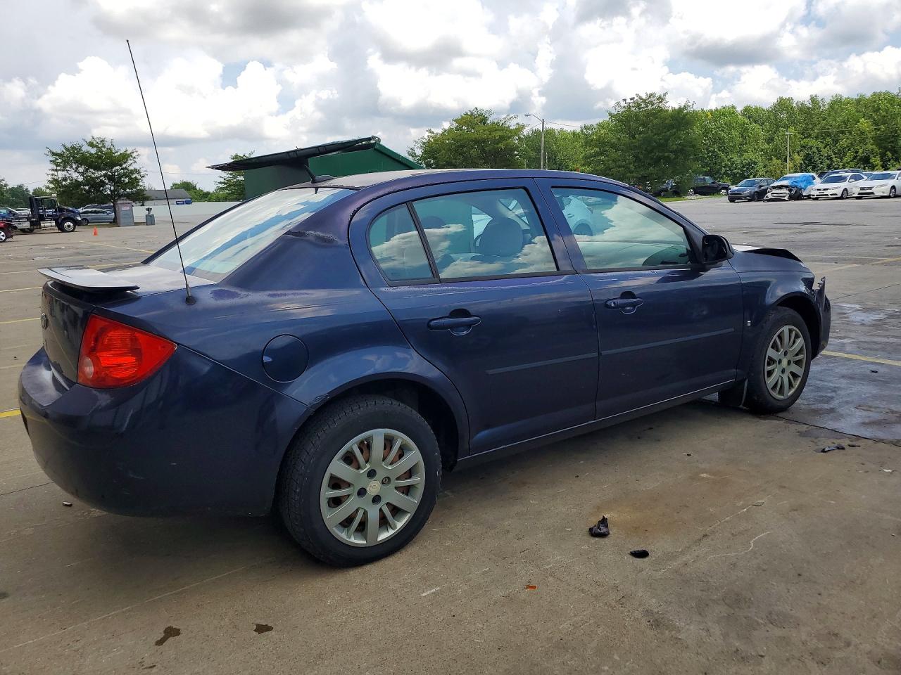 2009 Chevrolet Cobalt Ls Blue vin: 1G1AS58H697124583