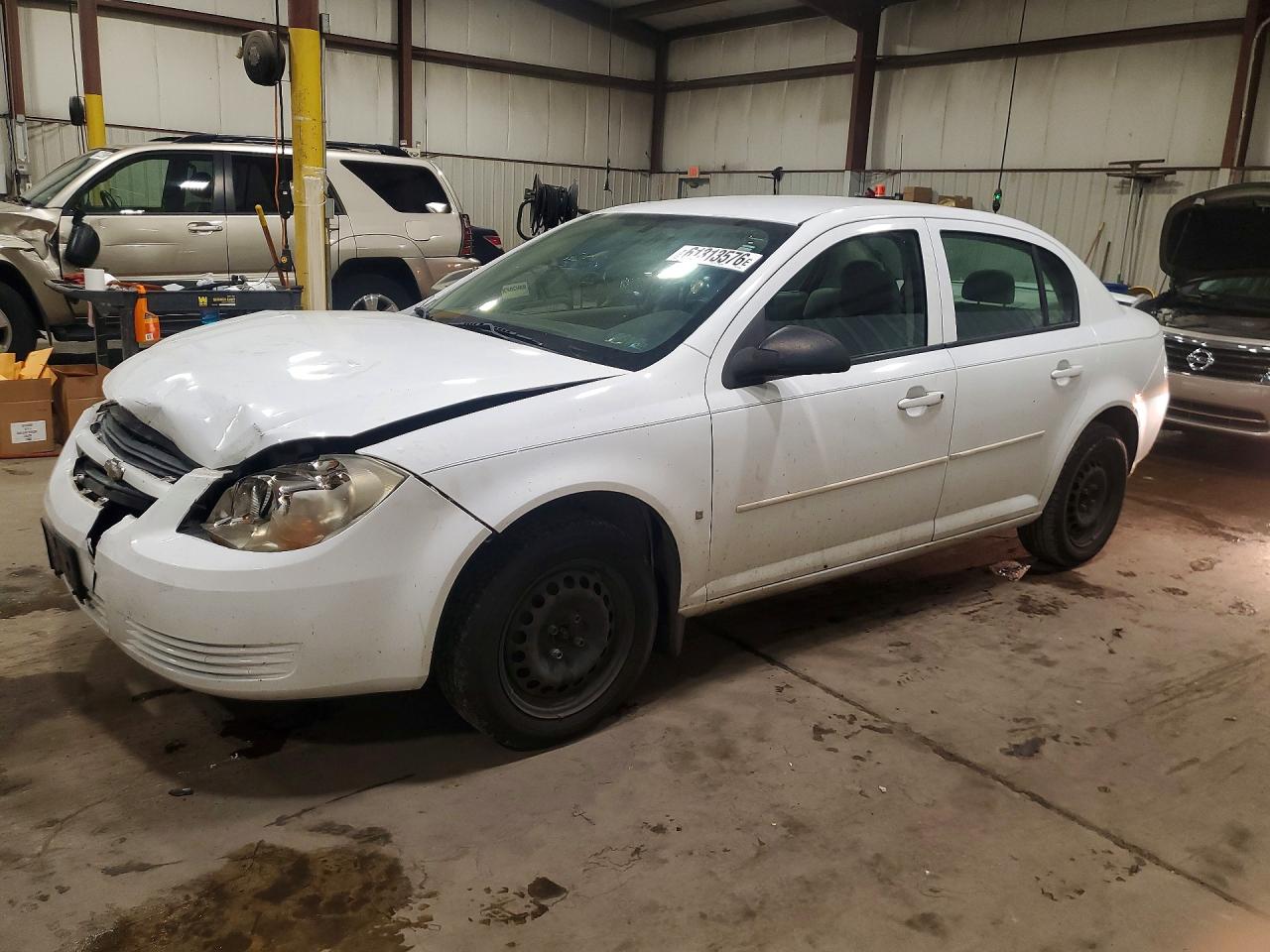 2009 Chevrolet Cobalt Ls White vin: 1G1AS58H697137351